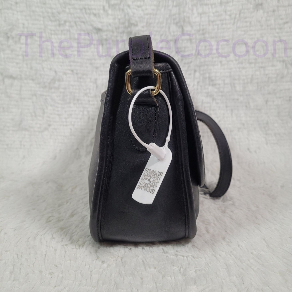 SOLD!!! Black Vintage Coach City Bag #9790 - Picture 3 of 9